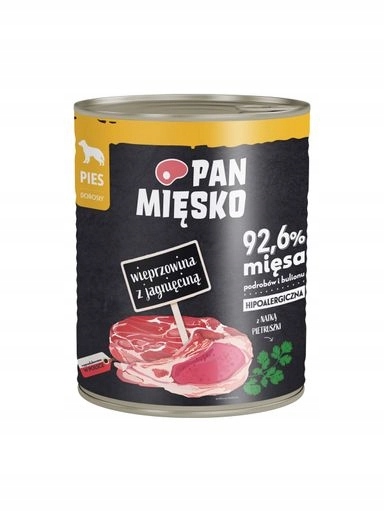 4 x Pan Mięsko Vlhké vepřové s jehněčím masem 800 g