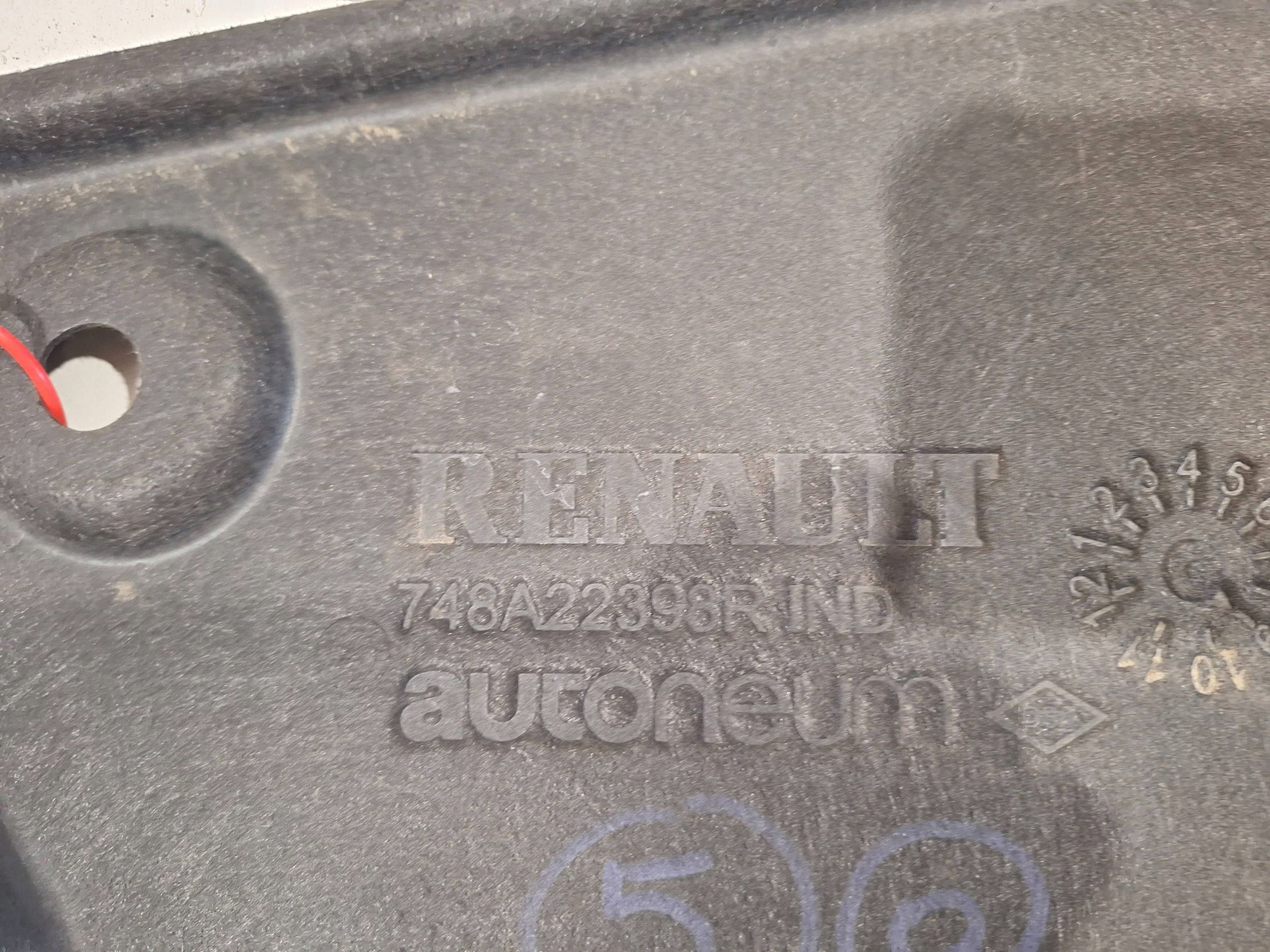 cover lower chassis 748A22398R RENAULT CLIO V CAPTUR II 1.6 E-TECH 19