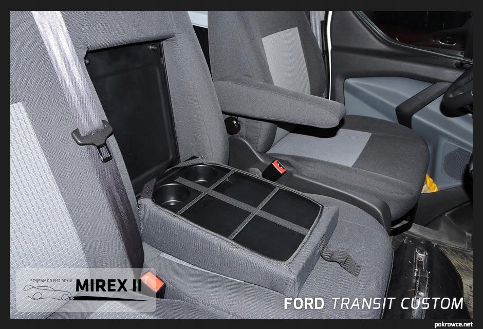 Pokrowce z tkanin Transit Custom Mk1 3-osobowy Przeznaczenie komplet siedzeń