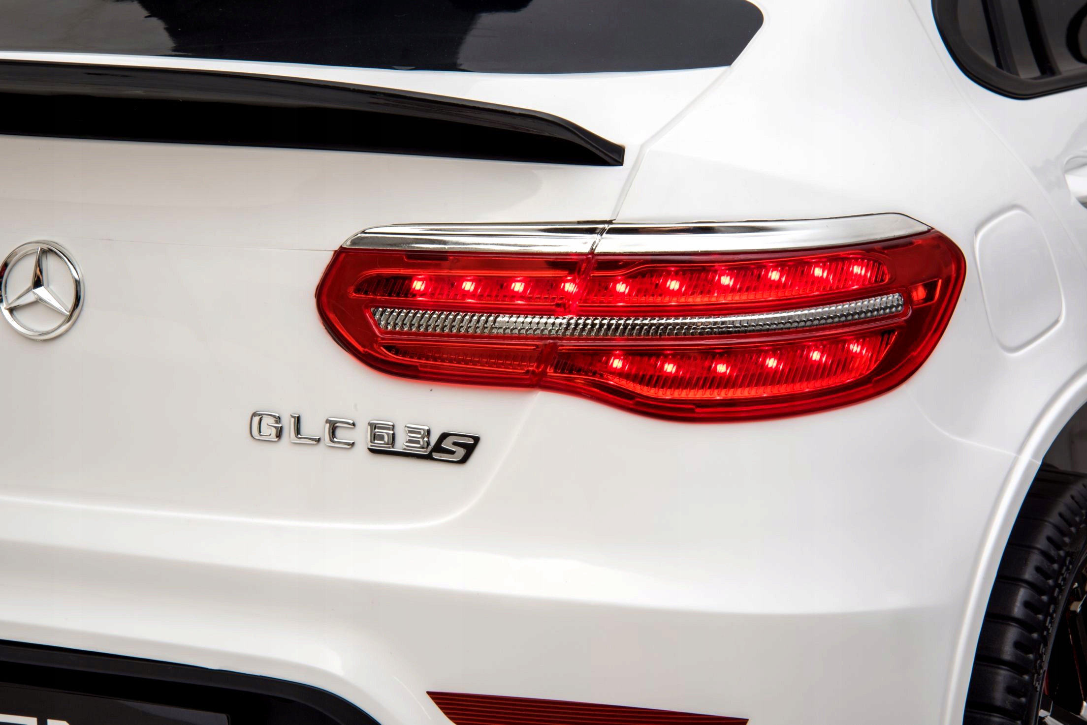 Mercedes GLC Coupe 63S AMG 4x45W eva, skóra, pilot Długość pojazdu 115 cm