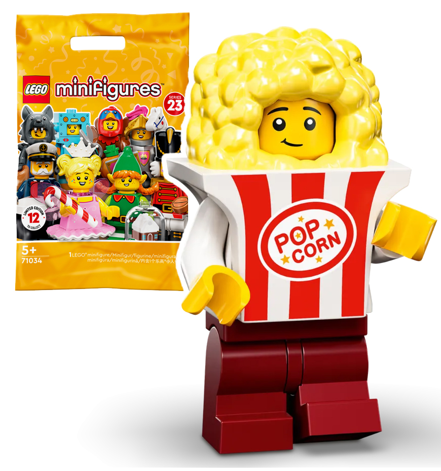 

Lego Minifigures 23, 71034 Popcorn Bez Nacięcia