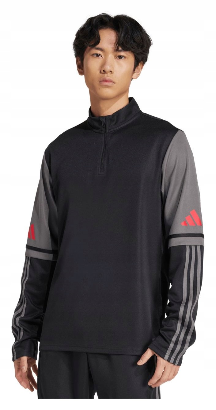 Mikina Adidas Squadra 25 Training Top černo-šedá JD1629 vel. S