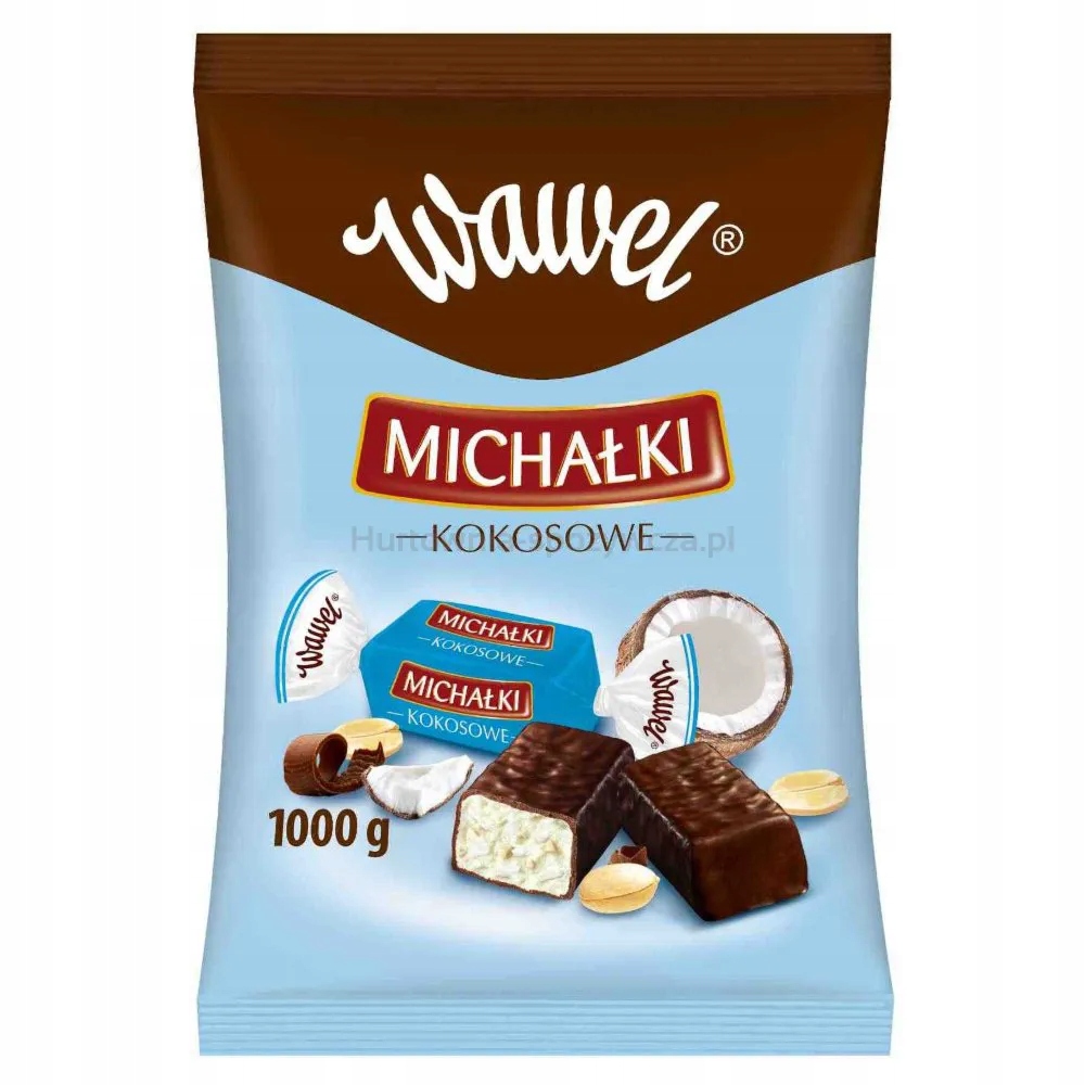 Levně Wawel Michałki Kokosové 1 kg