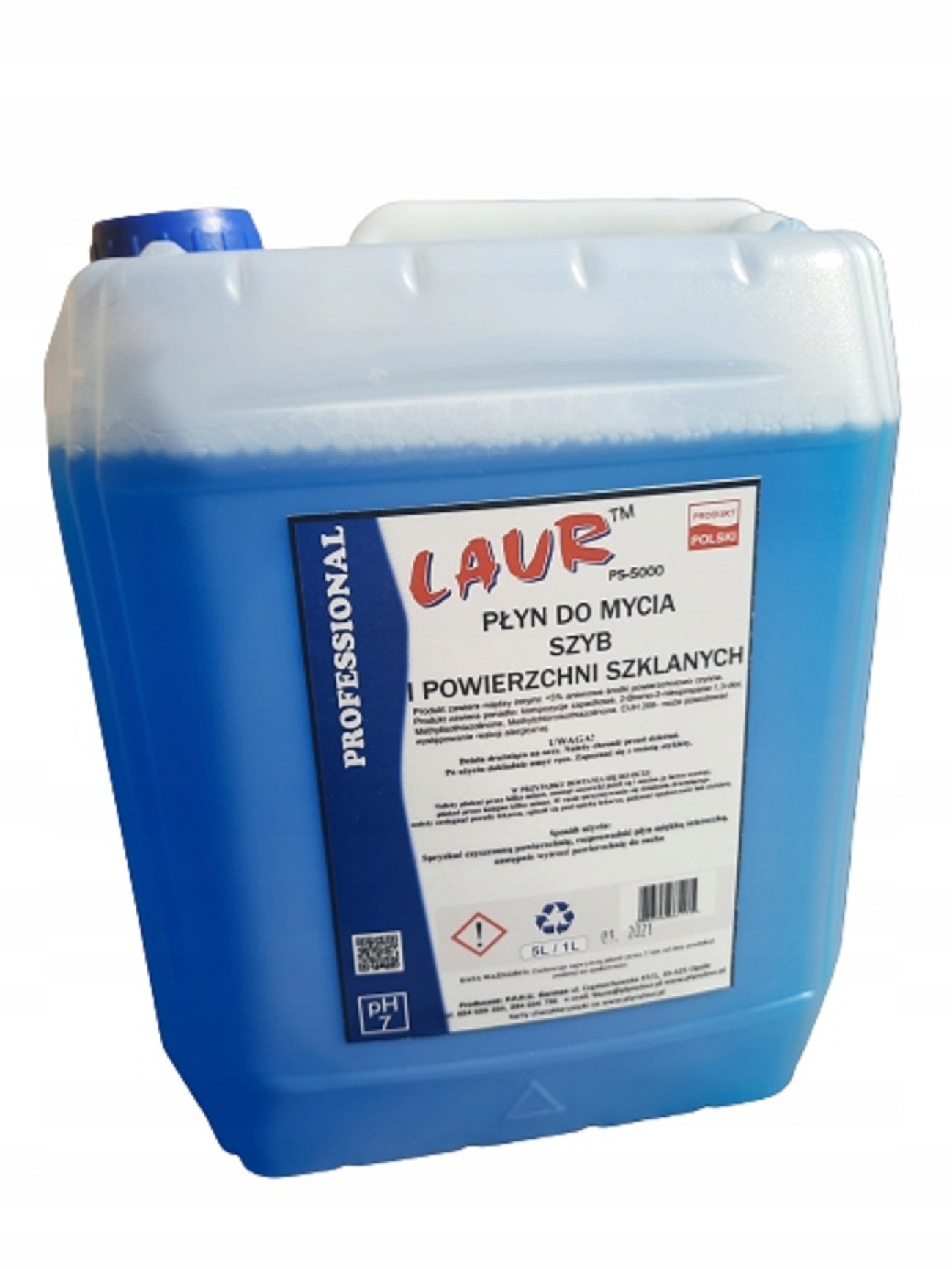 

Płyn Do Mycia Szyb, Luster I Szkła Laur 5L PS-5000