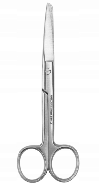 

Nożyczki standardowe ostro/tępe zagięte dł. 20,0cm