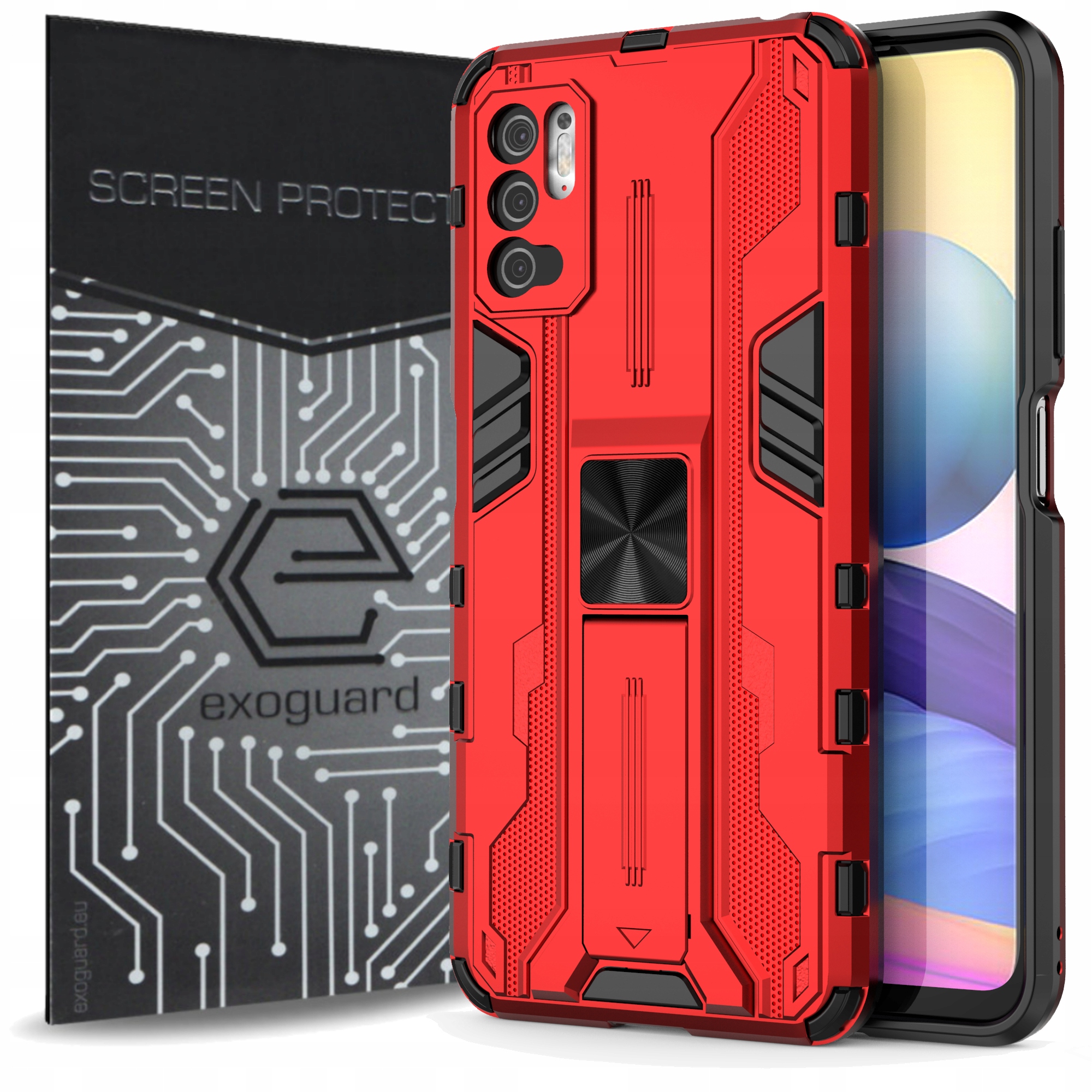 

Etui Pancerne+szkło do Xiaomi Redmi Note 10 5G
