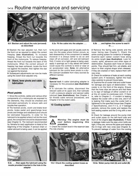 Yamaha YZF-R1 (2004-2006) Haynes Marka Yamaha