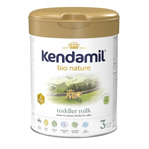 Kendamil BIO Nature 3 Mleko następne, 800g