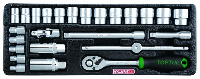 Vložka s nářadím pro vozík Toptul GCAT2502
