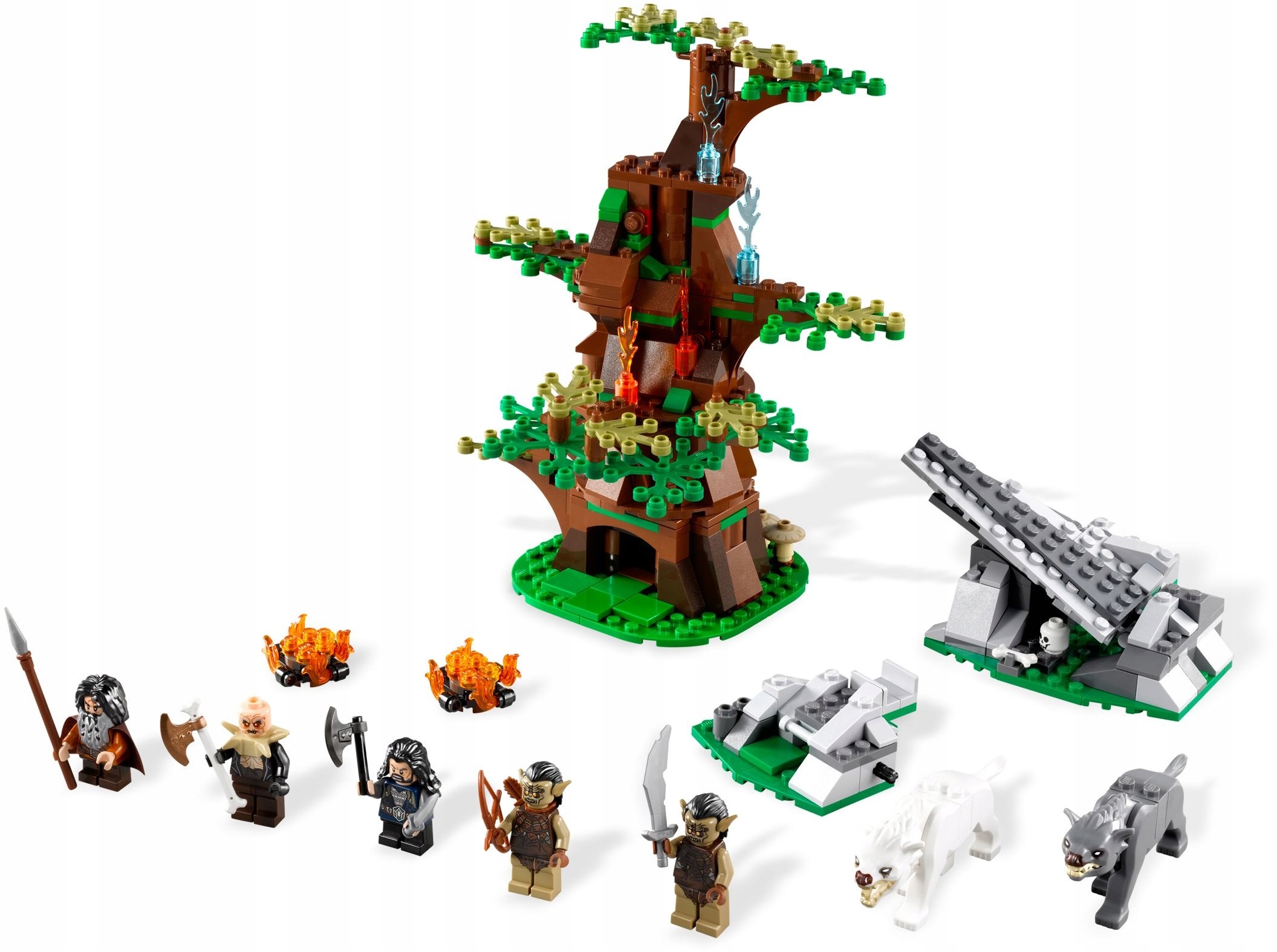 LEGO Lord of the Rings Hobbit - Atak Wargów 79002 Marka LEGO