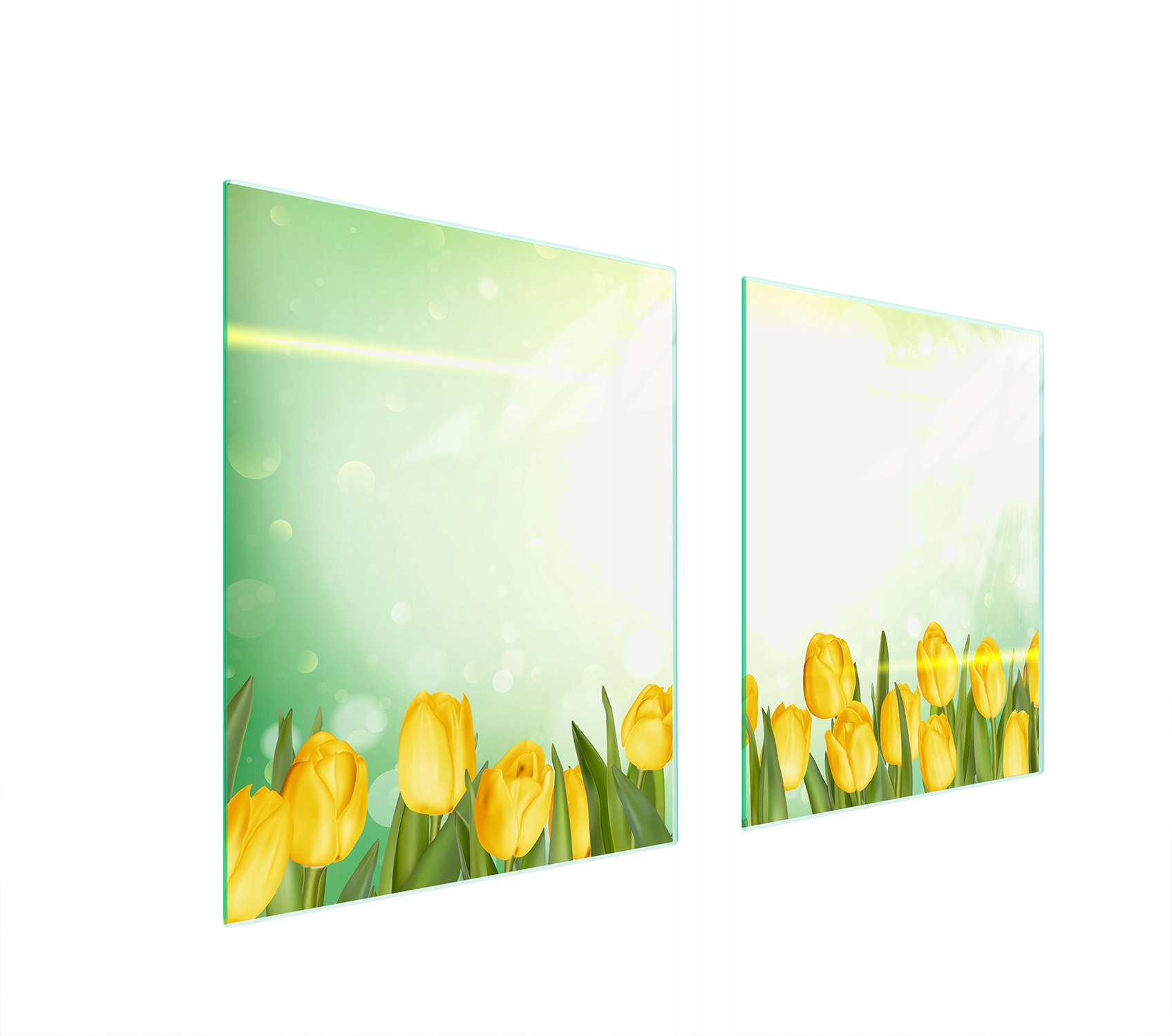 Skleněná Ochranná Deska Na Sporák 85x52 Tulipány Tvrzené Sklo