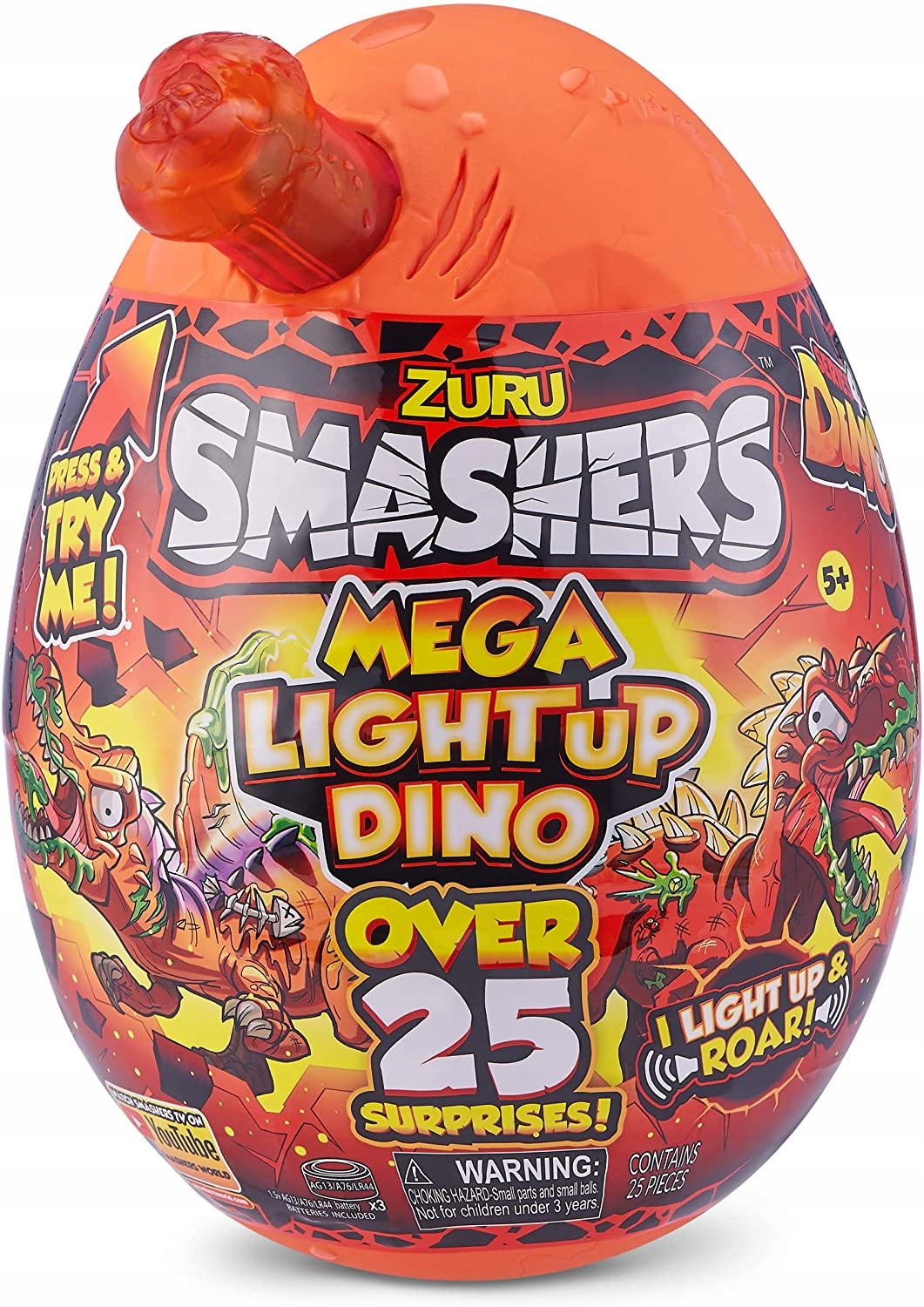 

Zuru Smashers 7474 Light Up Dino T-rex