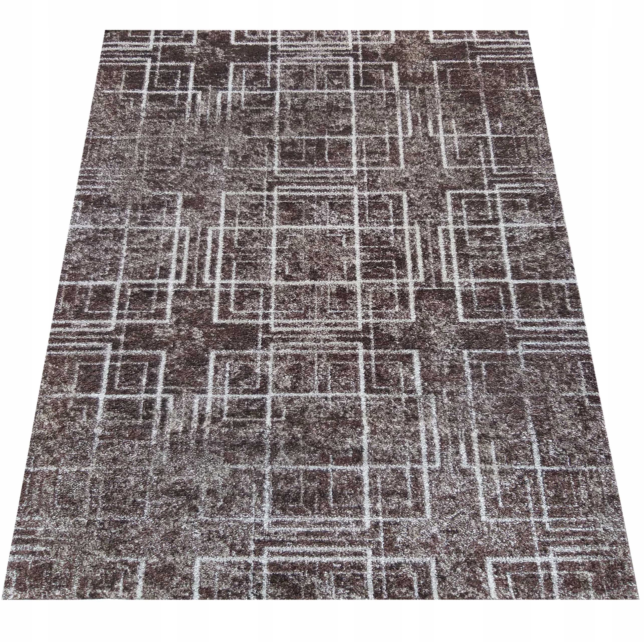 nowoczesny dywan Panamero 200X290 Brąz 9