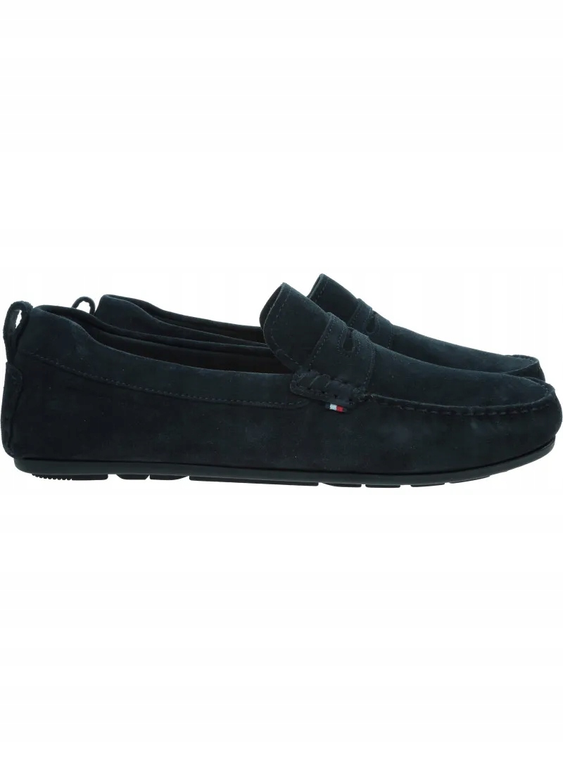 Pánské mokasíny Tommy Hilfiger Casual Hilfiger Suede Driver FM0FM05789 46