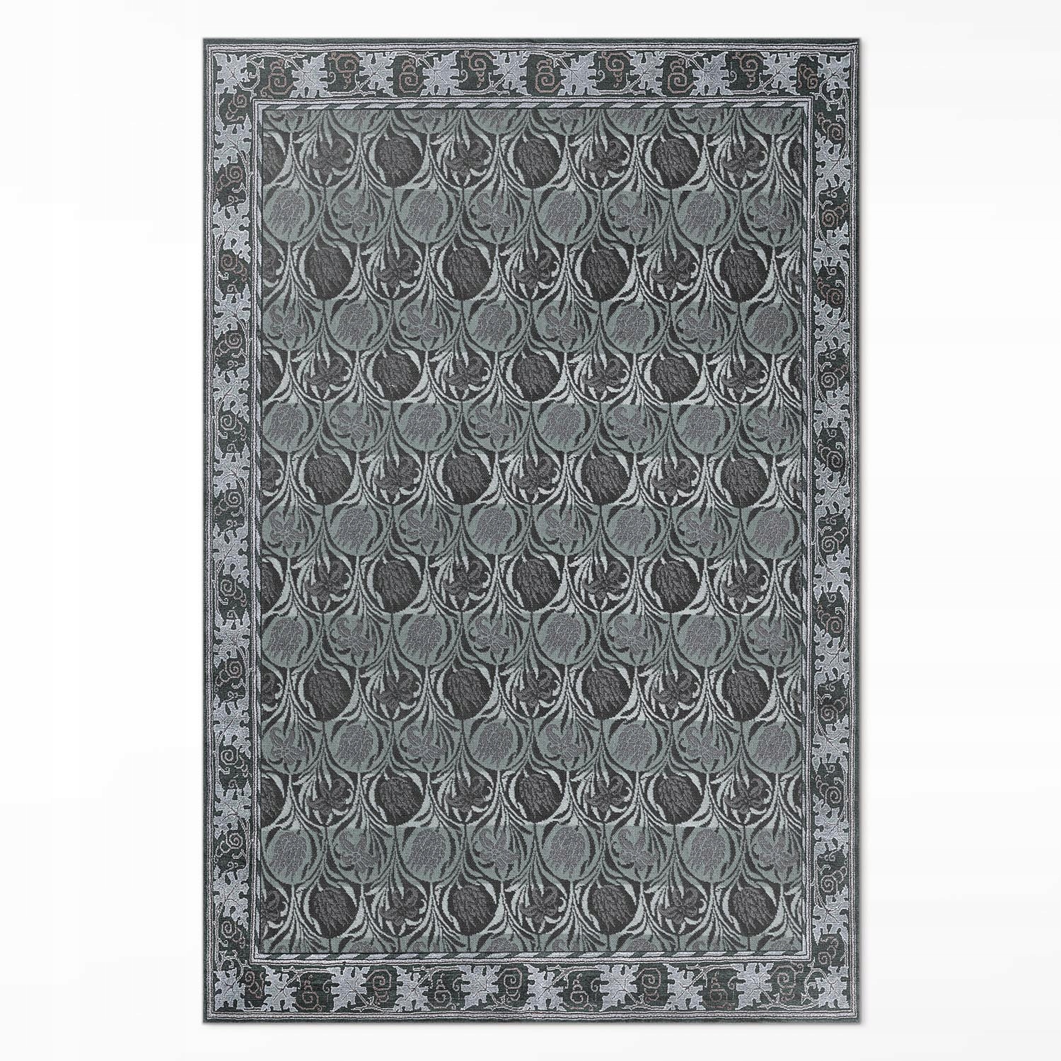Vinylový koberec do spálne Rozmer: 100 x 150 cm Tulipán a ľalia – William Morris