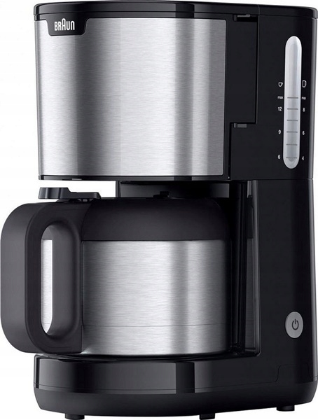 Ekspres do kawy przelewowy 1,2 l 9 filiżanek Braun PurShine KF1505 Bk
