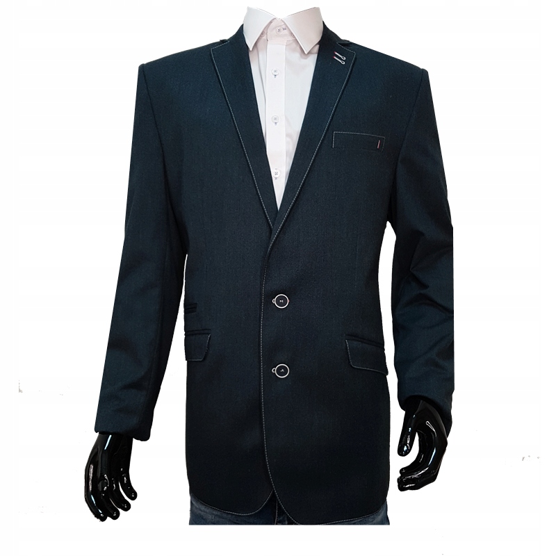 Marynarka męska grafitowa SLIM 170 /64