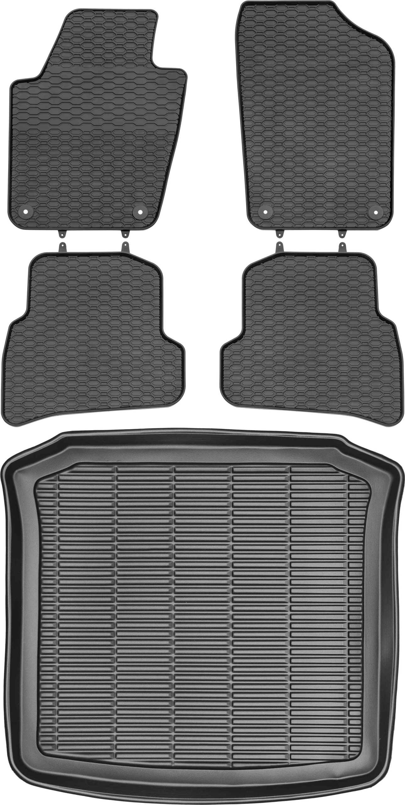 Seat Ibiza V Fl Kombi od roku 2012-2017 Sada Koberčeky batožinový priestor