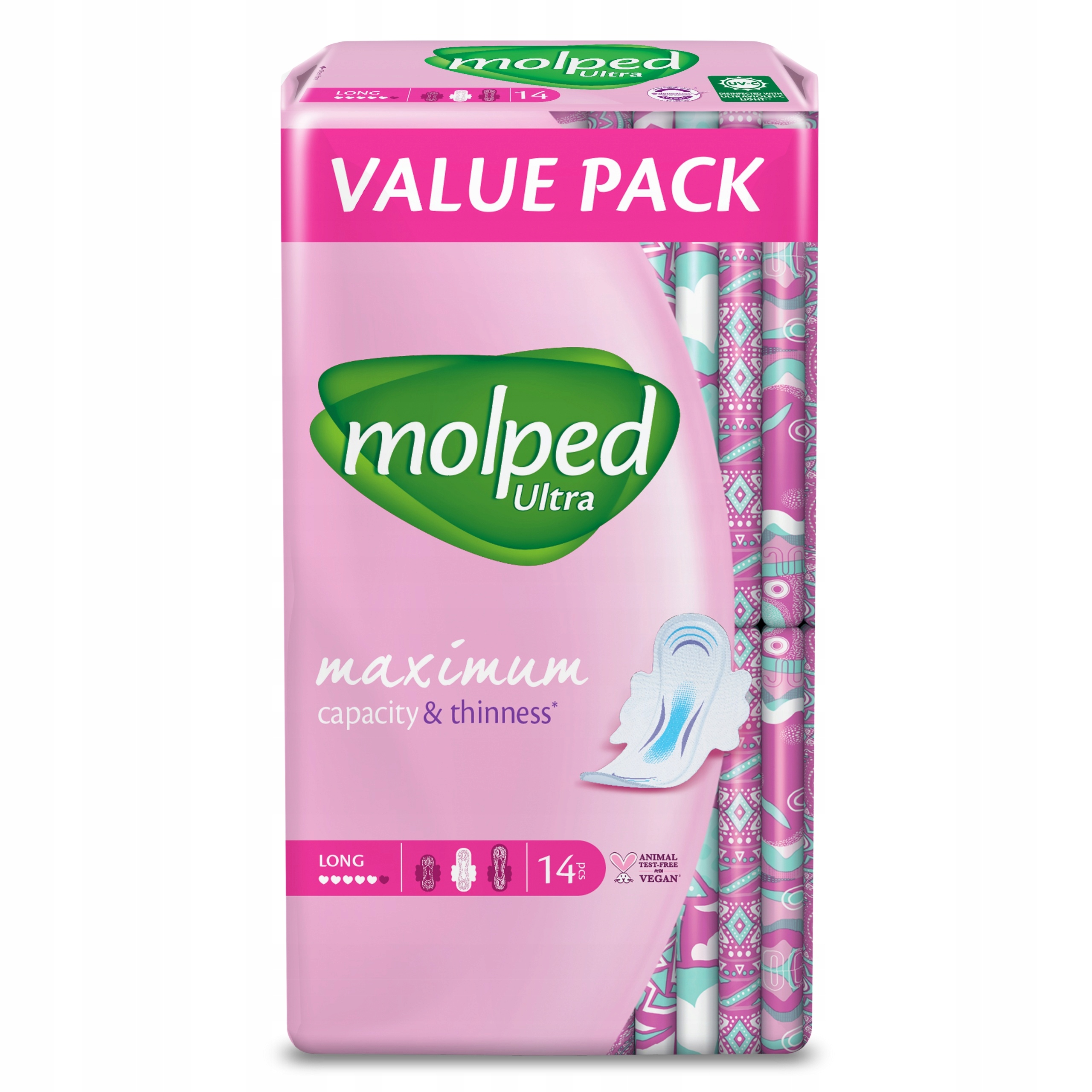 Molped Podpaski anatomiczne Ultra Long 14 szt.