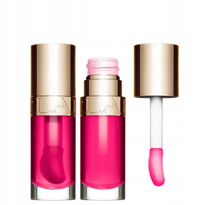 Clarins Lip Comfort Oil pečující olej na rty 02 Raspberry