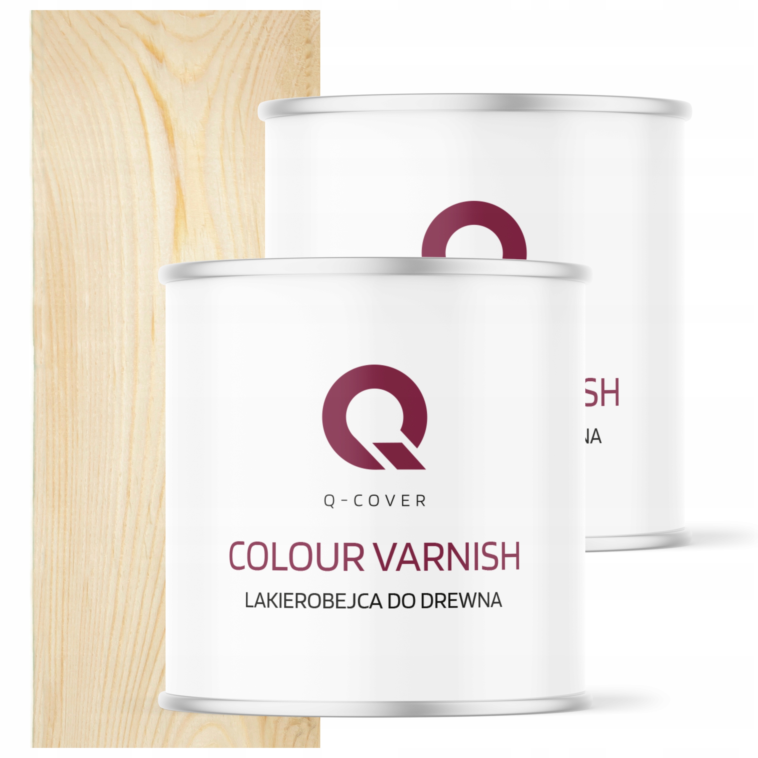 Lakierobejca na drevo a ploty Dekoratívna farba Bezfarebný satén 2,5L