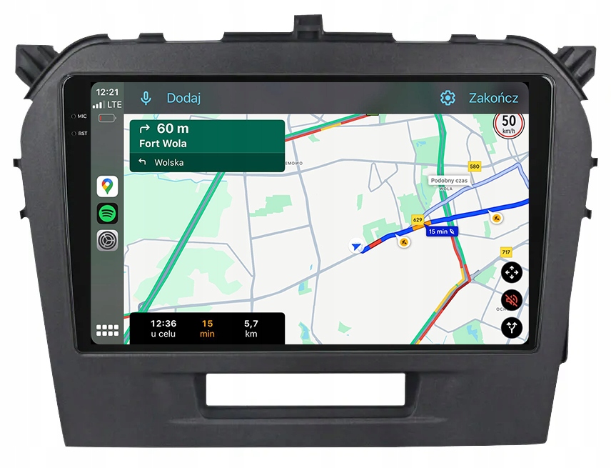 Suzuki Vitara 2015-2024 Rádio Navigace Android TS20 12GB/256GB 2K Qled