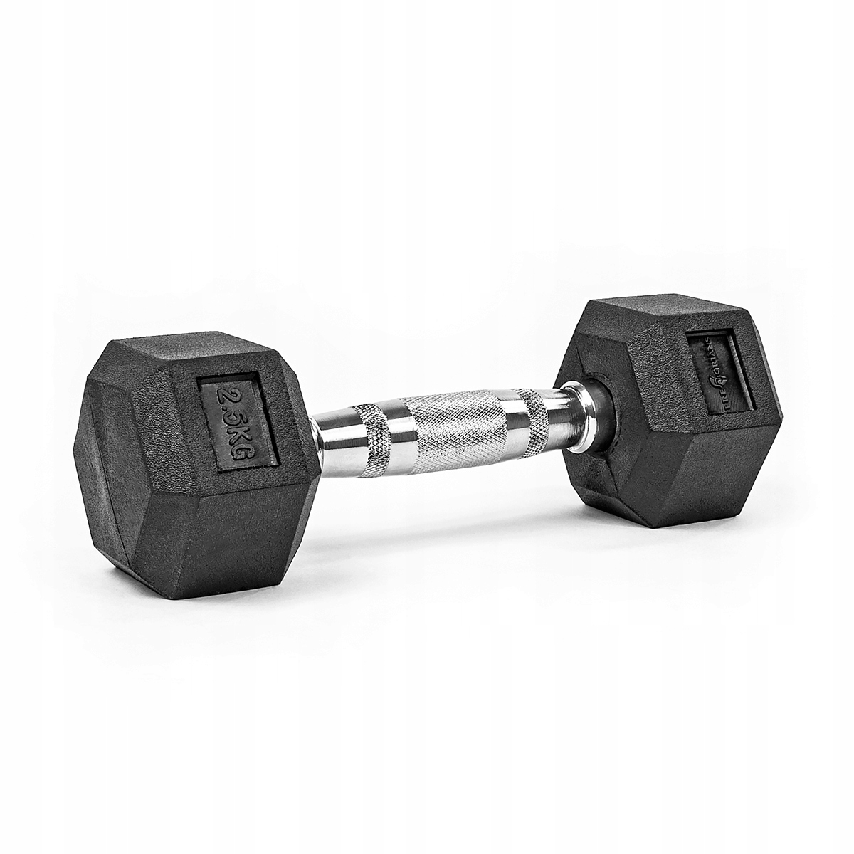 Hantla Hex 2,5kg ciężarek ogumowany — 3