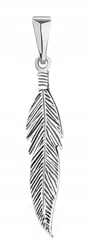

Wisiorek Piórko Pióro Srebrna Zawieszka. Pr.925!