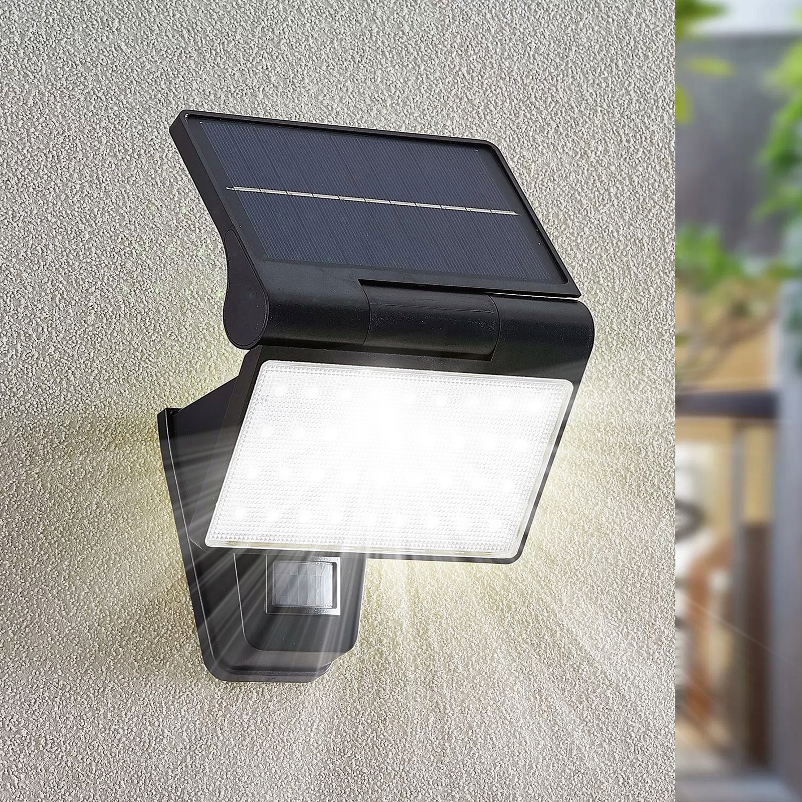 Lampa solarna LED Mocna 700 lm = 70W Halogen z czujnikiem ruchu i zmierzchu Kod producenta 5221