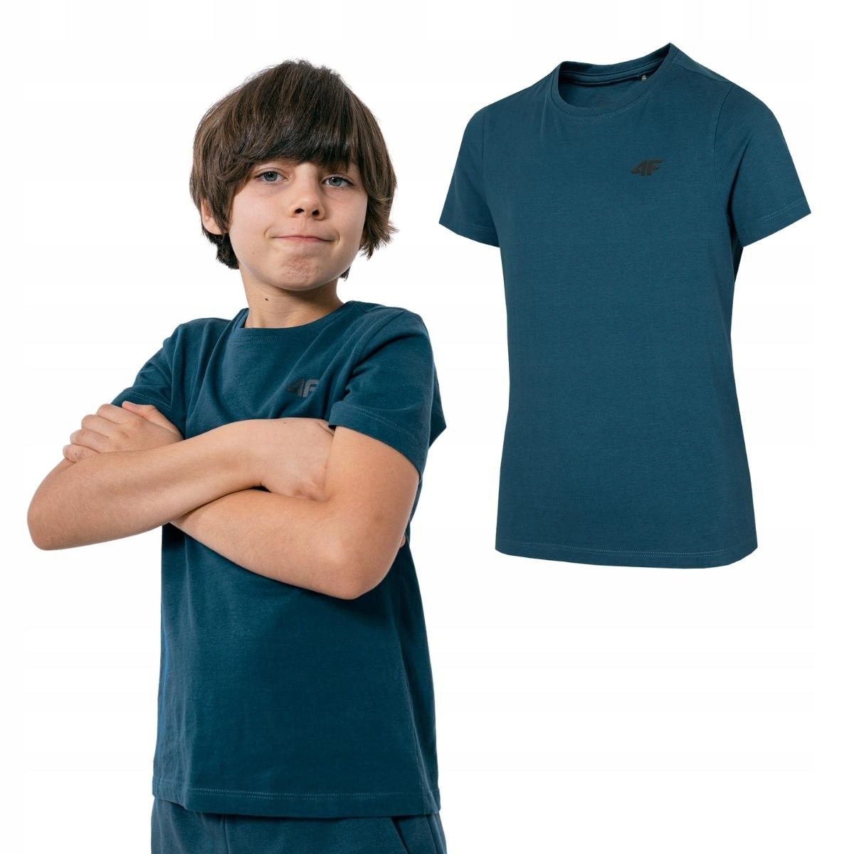 

Koszulka Dla Chłopca 4F T-shirt Bawełniana Sport
