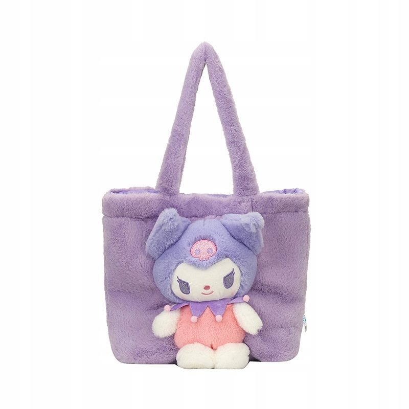 HELLO KITTY KUROMI TOREBKA PLUSZOWA MASKOTKA ZABAWKA TORBA PLUSZAK