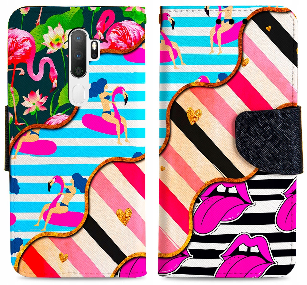 

Etui Foto Portfel do Oppo A9 2020 Szkło Hartowane