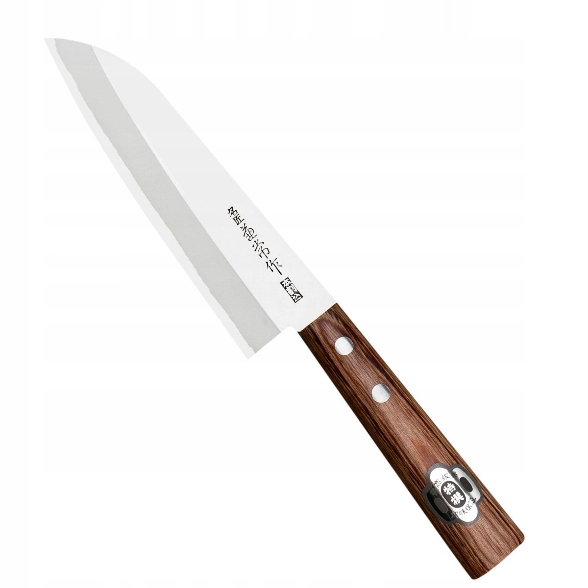 Nôž santoku Kanetsune KC-314 14 cm, jadro z uhlíkovej ocele Shirogami 59 Hrc