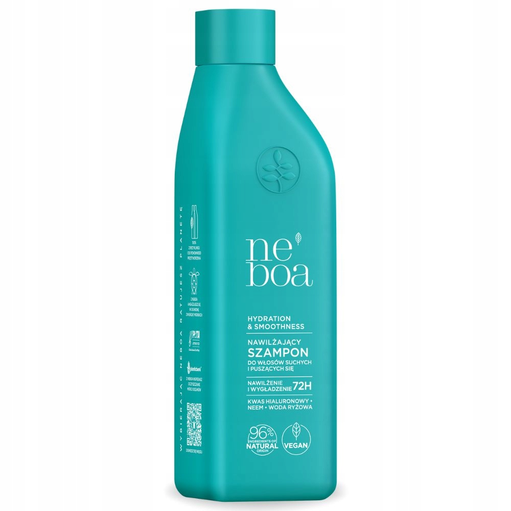 Neboa Szampon do Włosów Hydration 300ml z Kwasem Hialuronowym