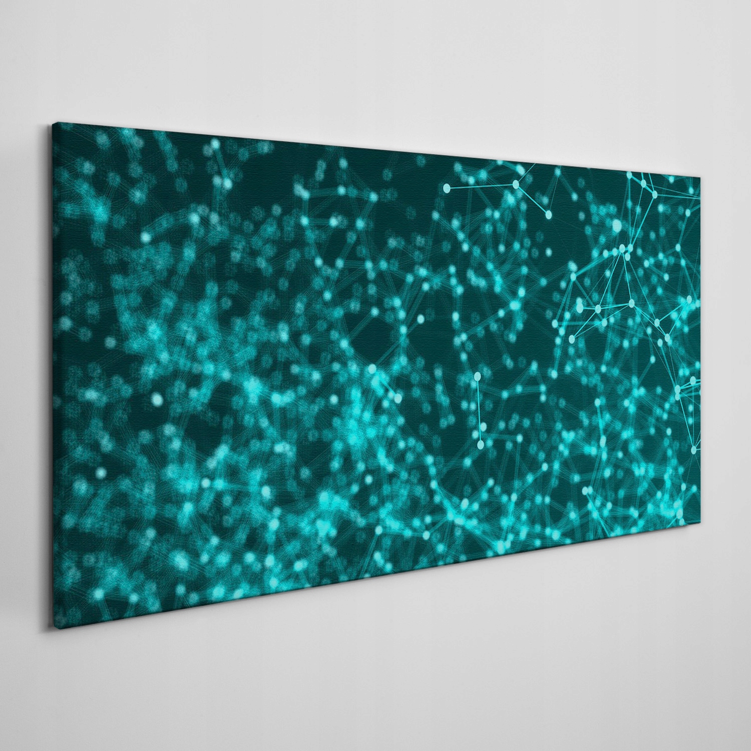 

Obraz ścienny na płótnie Linie i kropki 120x60 cm