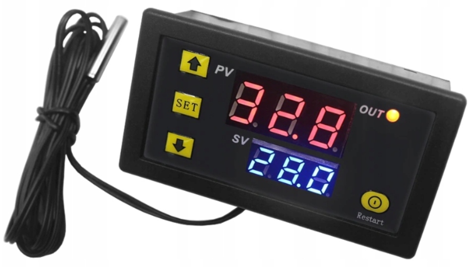 UNIWERSALNY ELEKTRONICZNY REGULATOR TEMPERAT. 230V Rodzaj pompa