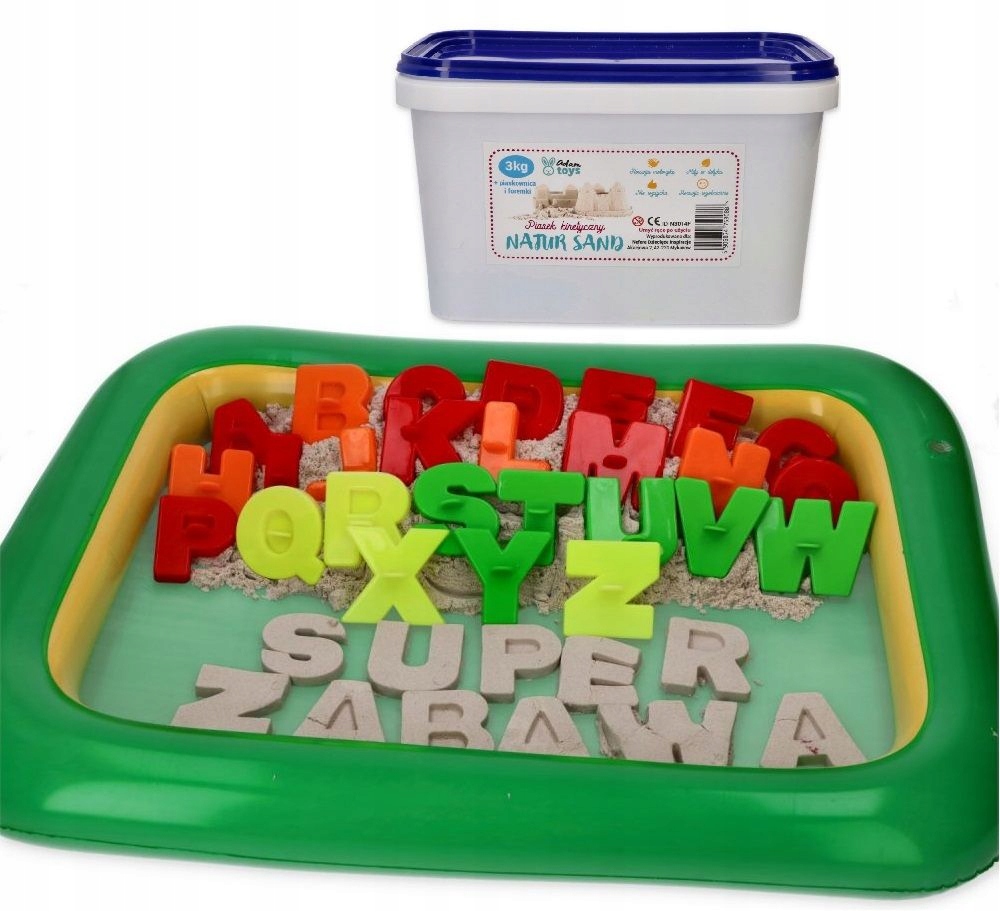 

Piasek Kinetyczny 3 Kg Natural Foremki Piaskownica