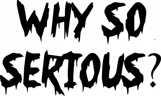 

Naklejka na auto samochód Why So Serious