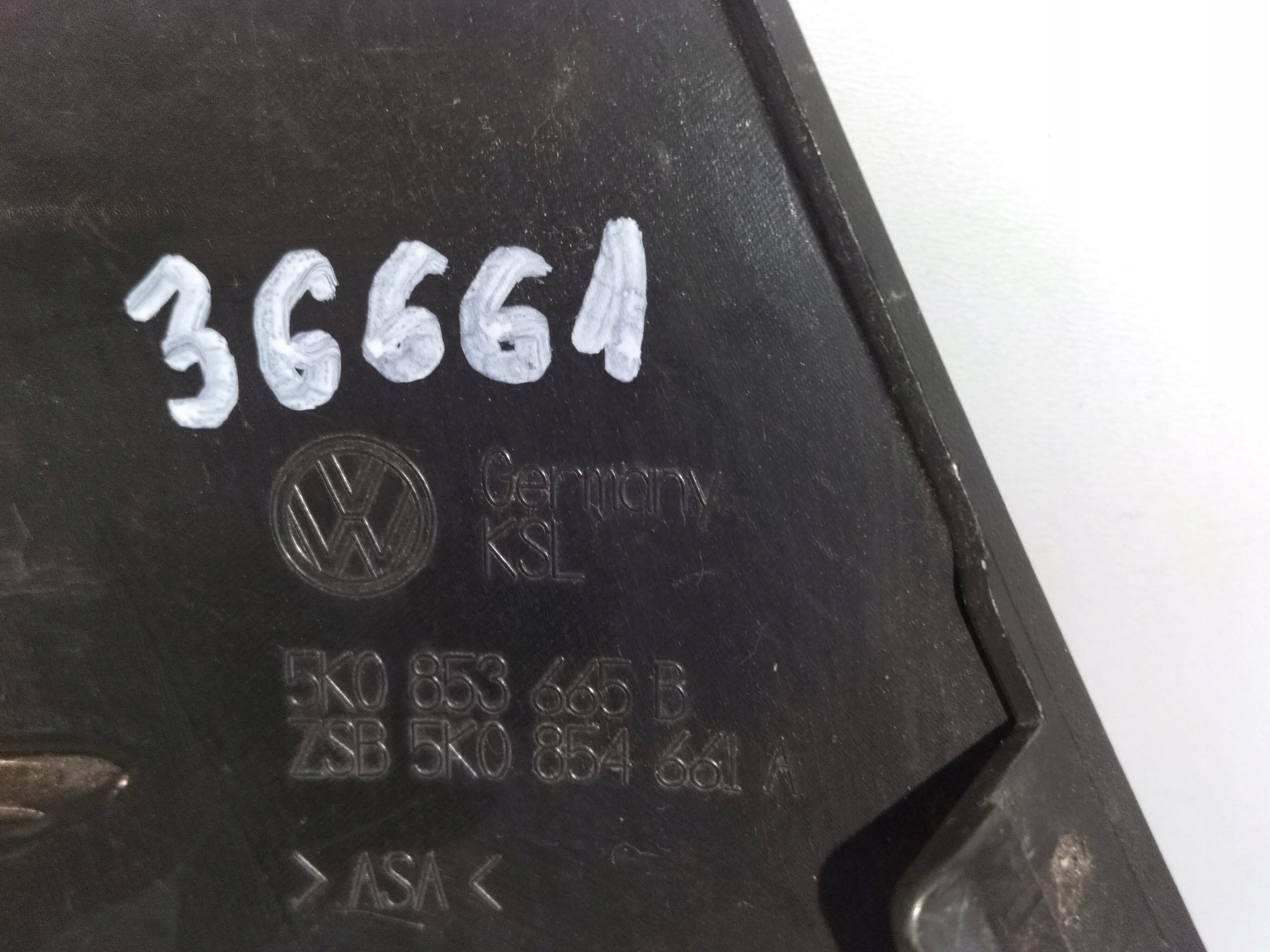grille grid of a bumper front left VW GOLF 6 VI 08