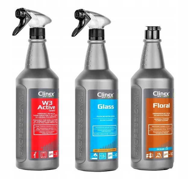 

Clinex Zestaw Floral ocean Glass W3 Active Shield
