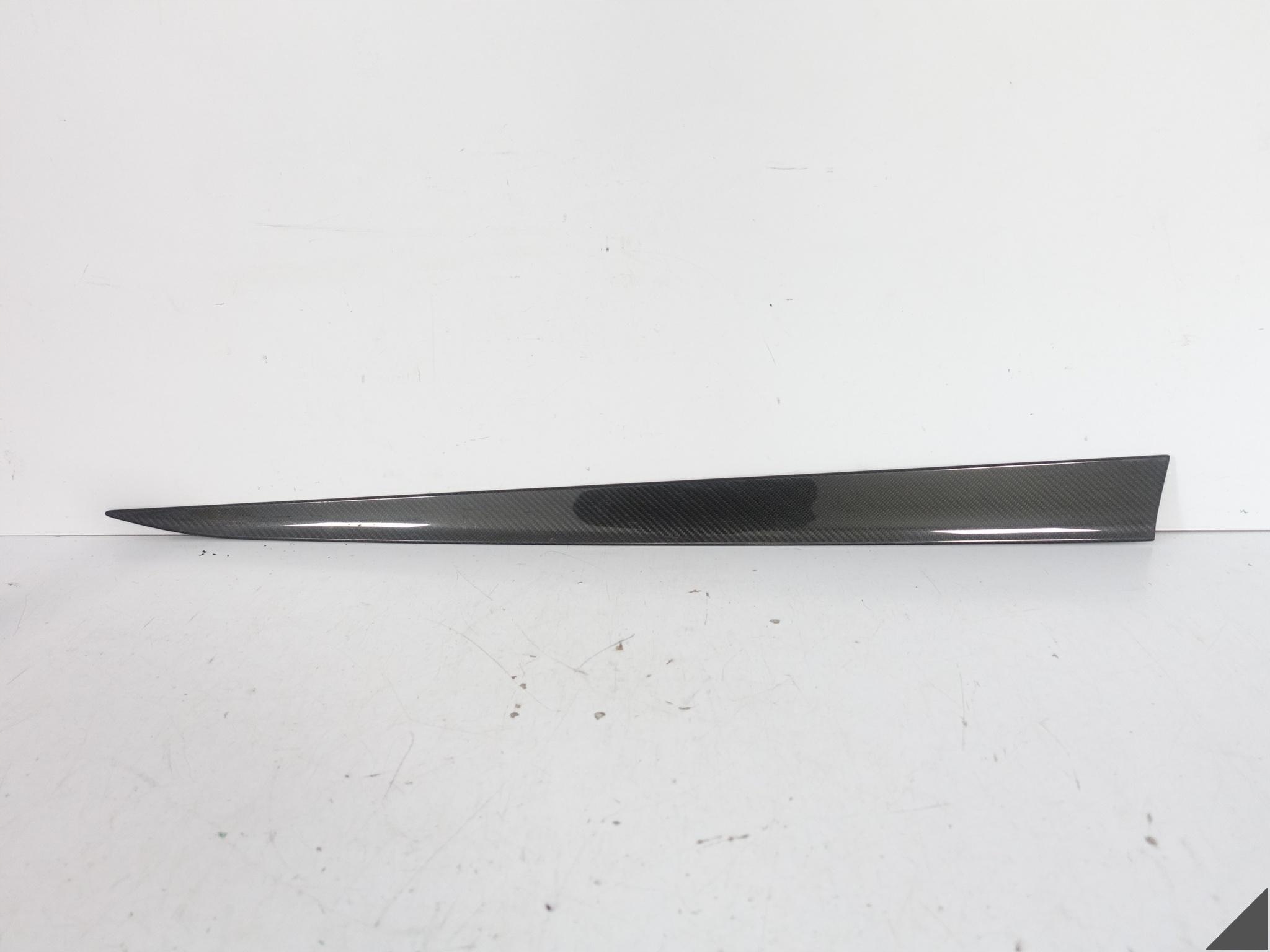 AUDI E-TRON GT 4J3 20-24 moulding cover cap door front right CARBON