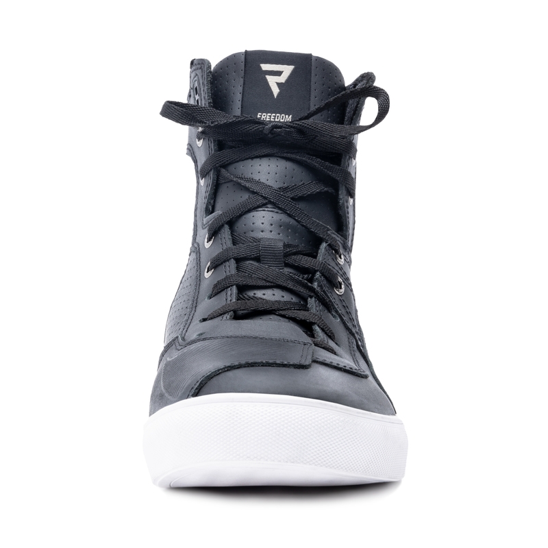 BUTY SKÓRZANE REBELHORN VANDAL BLACK/WHITE SOLE (39) Stan opakowania oryginalne