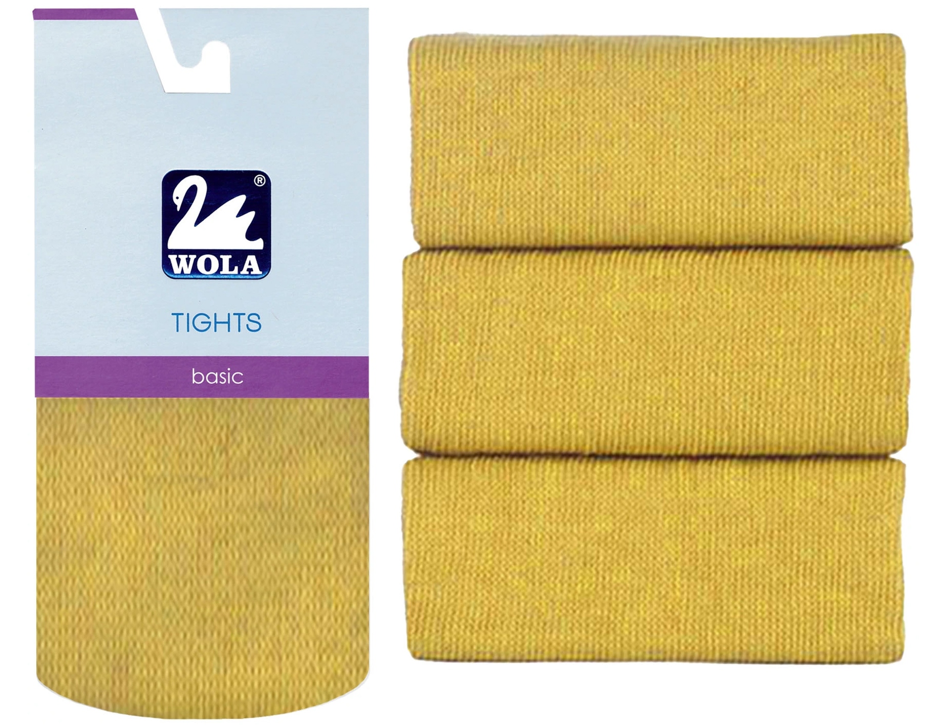 

Wola Rajstopy Gładkie Bawełna 152/158 Żółte Yellow