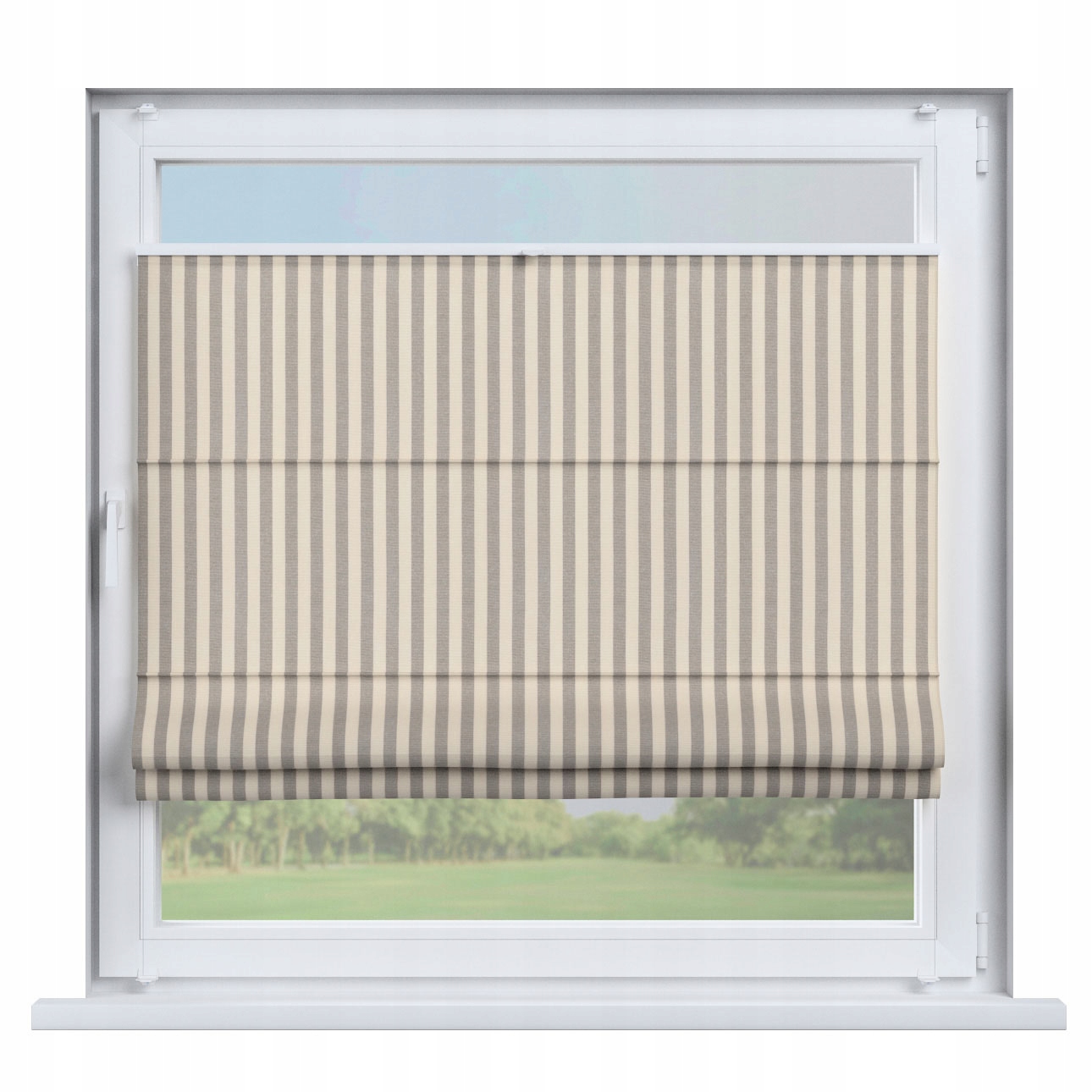 Dekoria Roleta plisé římská Sicílie 120x170 odstínů šedé