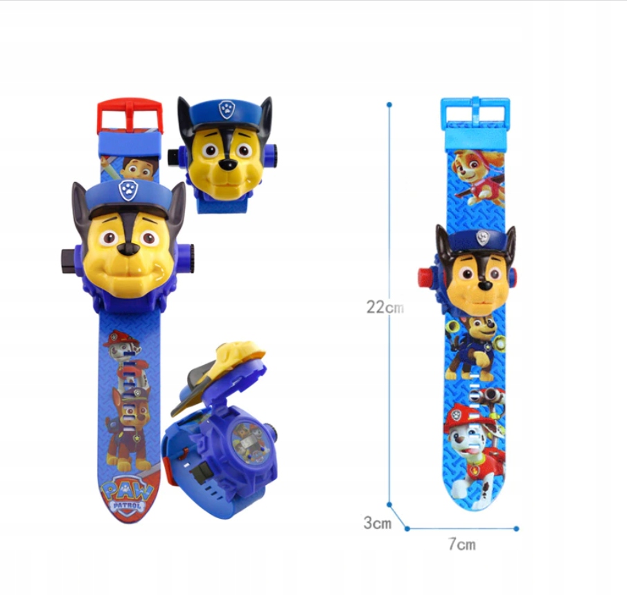 Zegarek Psi Patrol SKYE z Projektorem Dla DZIECI Marka Aviator