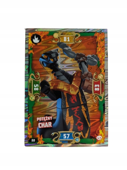 Karta Lego Ninjago Seria 5 Numer 080