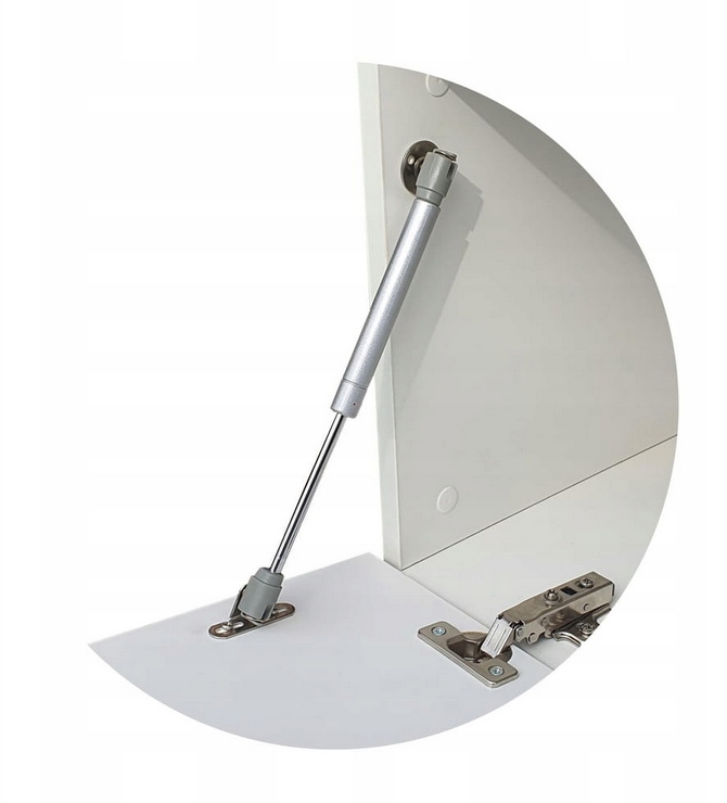 Nowoczesna Szafka RTV - Czarna Wysoki Połysk 180 cm Kolor mebla czarny