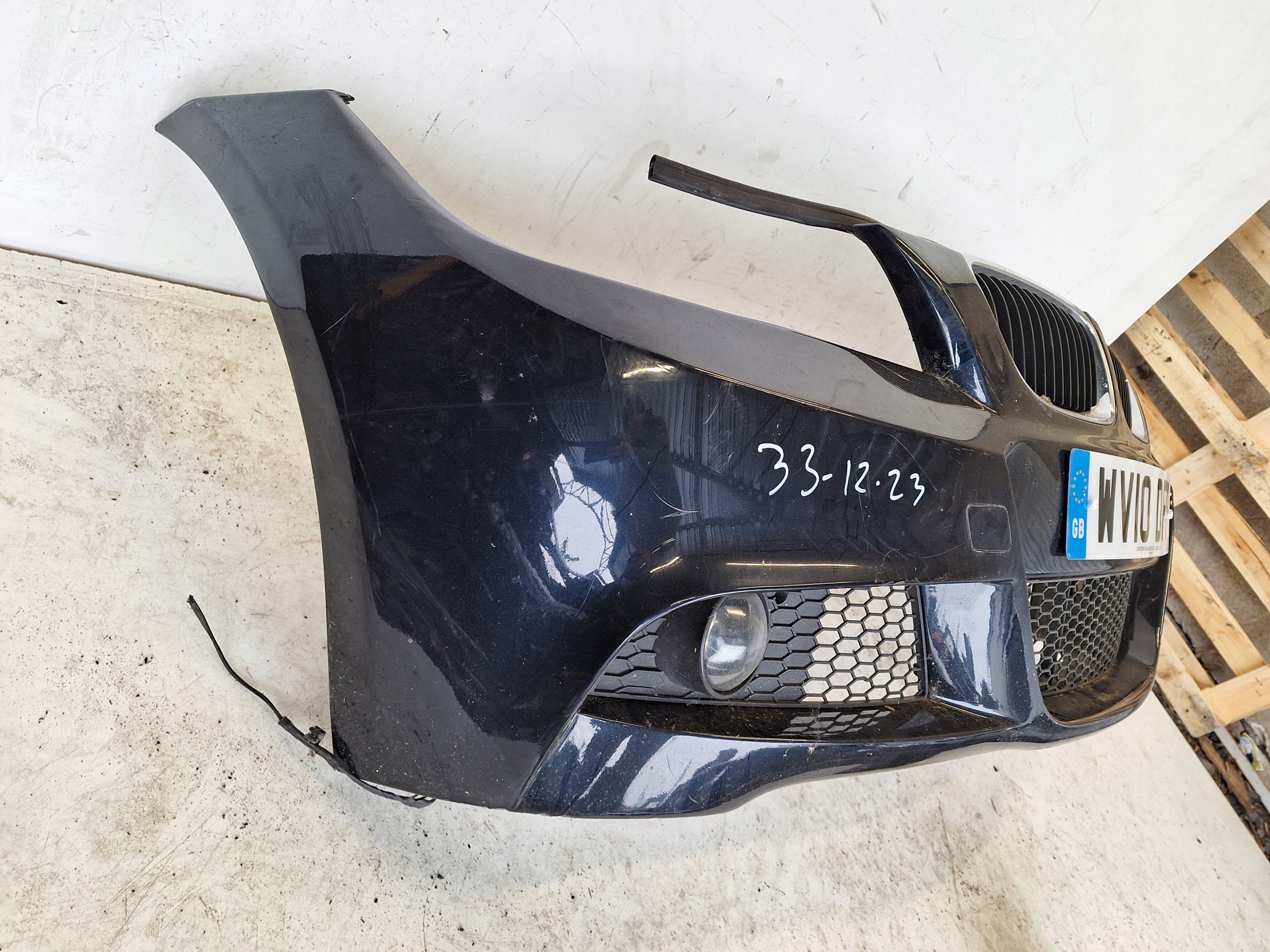 BMW 3 E90 E91 LCI 08-12 bumper m-packet