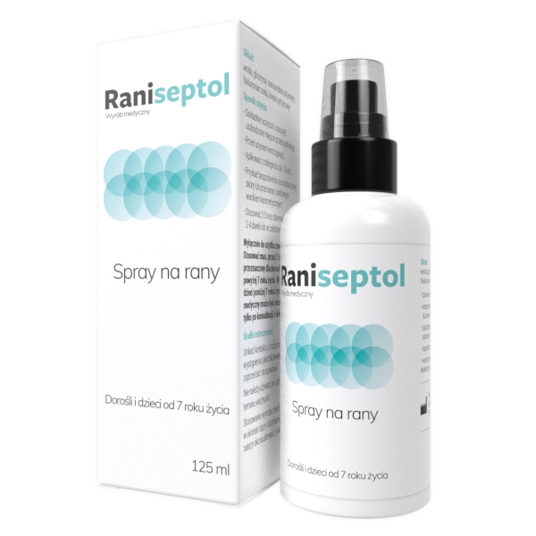 

Raniseptol spray rany skaleczenia zadrapania 125ml