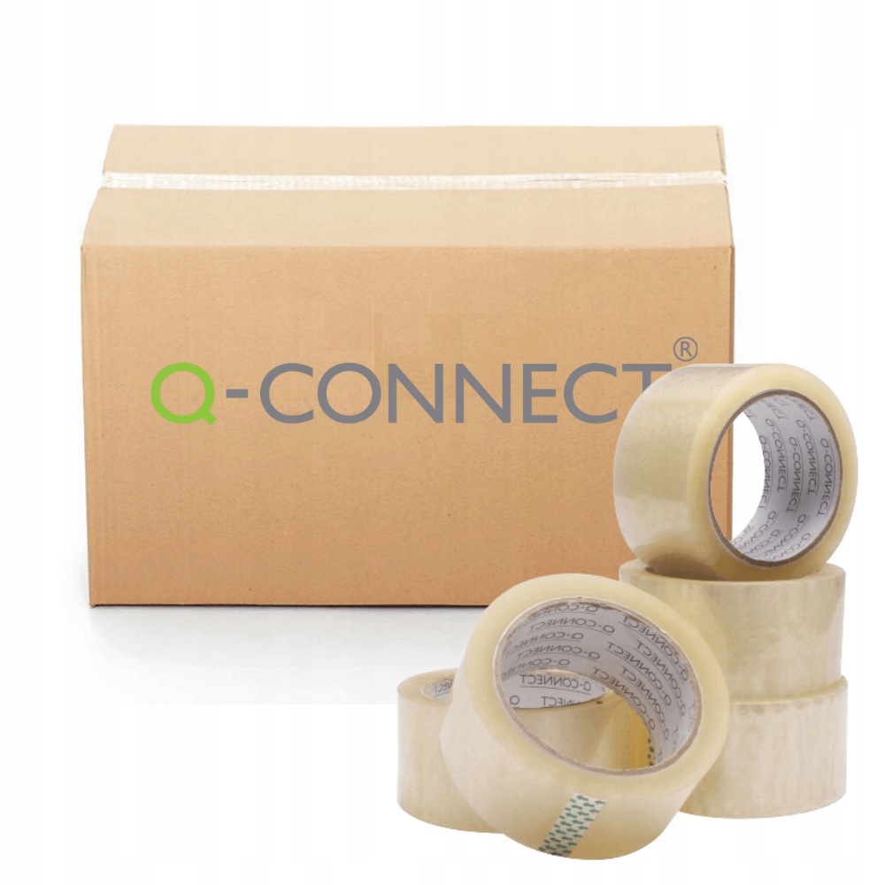 

Taśma Pakowa 48mm 66y Mocna Bezbarwna 36szt Karton